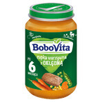 BoboVita Zuppa di verdure con carne di vitello, dopo 6 mesi, 190 g