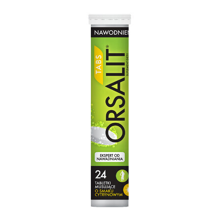 Orsalit Tabs, gusto limone, 24 compresse effervescenti