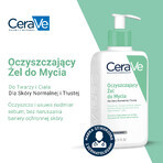 CeraVe, gel detergente con ceramidi, pelle normale e grassa, 473 ml