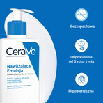 CeraVe, emulsione idratante con ceramidi, pelle secca e molto secca, 236 ml