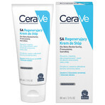 CeraVe SA, crema regeneradora para pies con ceramidas, piel seca y muy seca, 88 ml