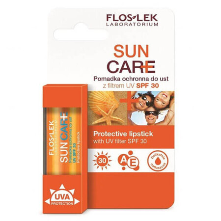 Flos-Lek Sun Care Rossetto protettivo, SPF 30, 1 pezzo