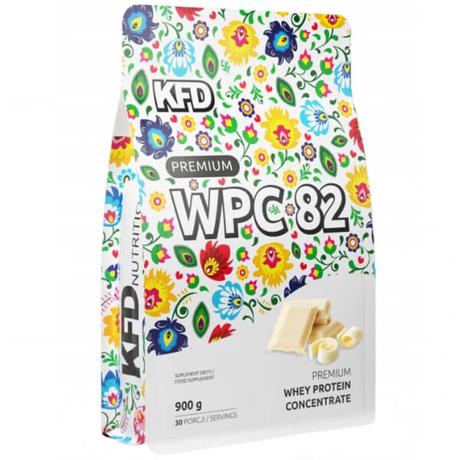 KFD Premium WPC 82, gusto cioccolato bianco, 900 g