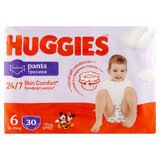 Pannolini HUGGIES, Jumbo, taglia 6, 15-25 kg, 30 pz.