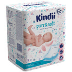 Kindii Pure &amp; Soft, assorbenti per bambini, monouso, 60 cm x 60 cm, 10 pezzi