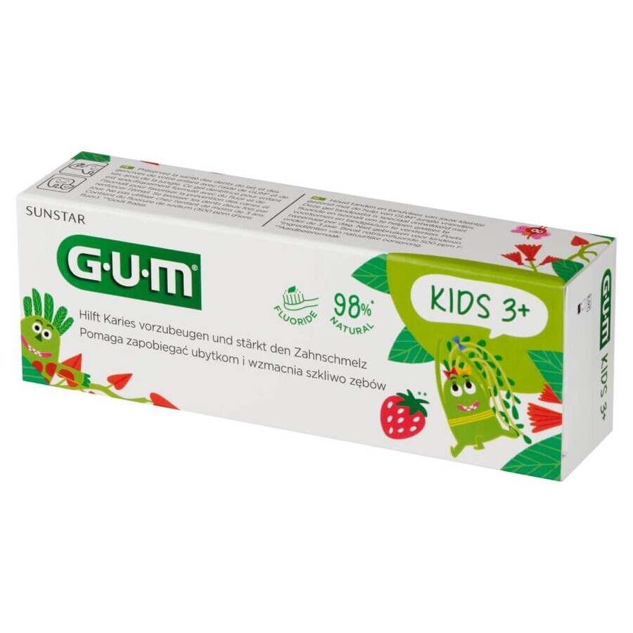 Sunstar Gum Kids, toothpaste, 2-6 years, 50 ml