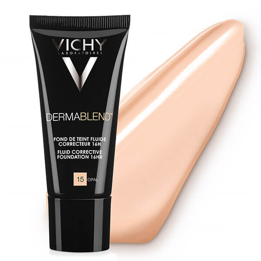 Vichy Dermablend, fluid corector, 15 Opal, 30 ml