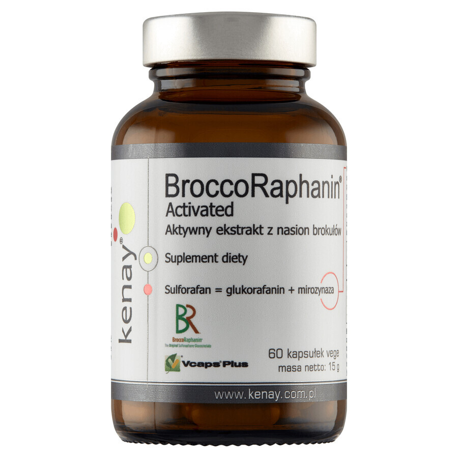 BroccoRaphanin Activated, 60 capsule vegetali, Kenay