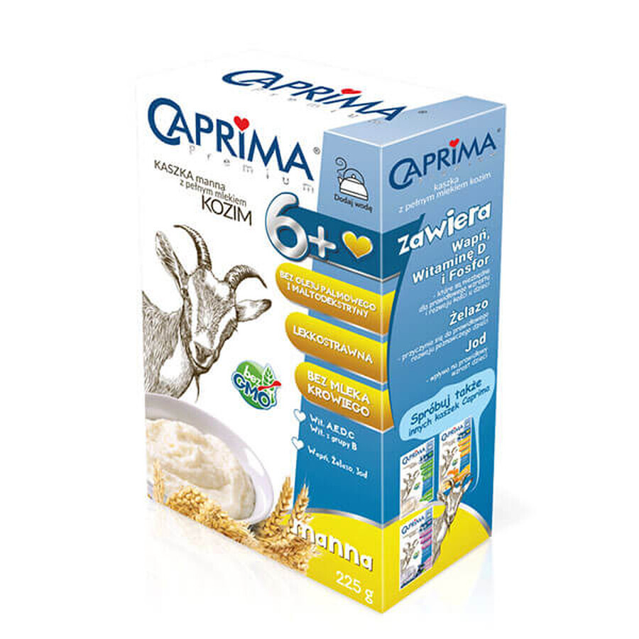 Caprima Premium semolino con latte intero di capra, dopo 6 mesi, 225 g