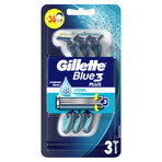 Gillette Blue 3 Cool, rasoi usa e getta, 3 pezzi