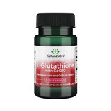 Swanson L-Glutathione with CoQ10, L-glutathione 200 mg + coenzyme Q10 100 mg, 30 vegetarian capsules