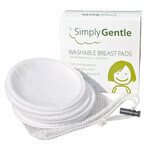 Simply Gentle, cuscinetti per il seno, riutilizzabili, 6 pz.