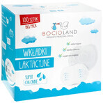 Bocioland, breast pads, super absorbent, 100 pieces