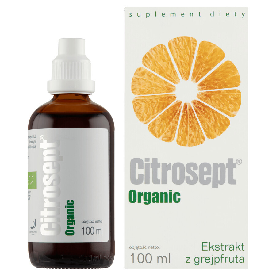 Citrosept Organic, gocce, 100 ml