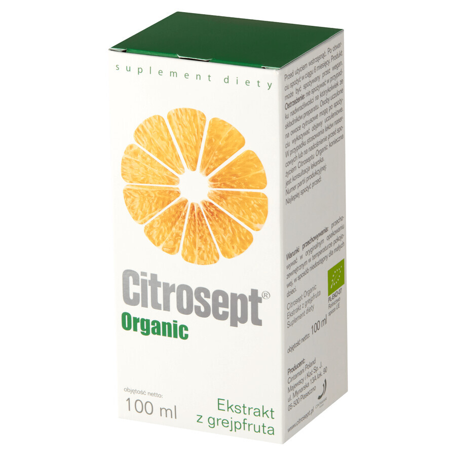 Citrosept Organic, gocce, 100 ml