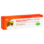 Esculan (62,5 mg + 5mg)/g, unguento rettale, 30 g