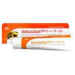 Esculan (62,5 mg + 5mg)/g, unguento rettale, 30 g