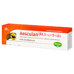 Esculan (62,5 mg + 5mg)/g, unguento rettale, 30 g