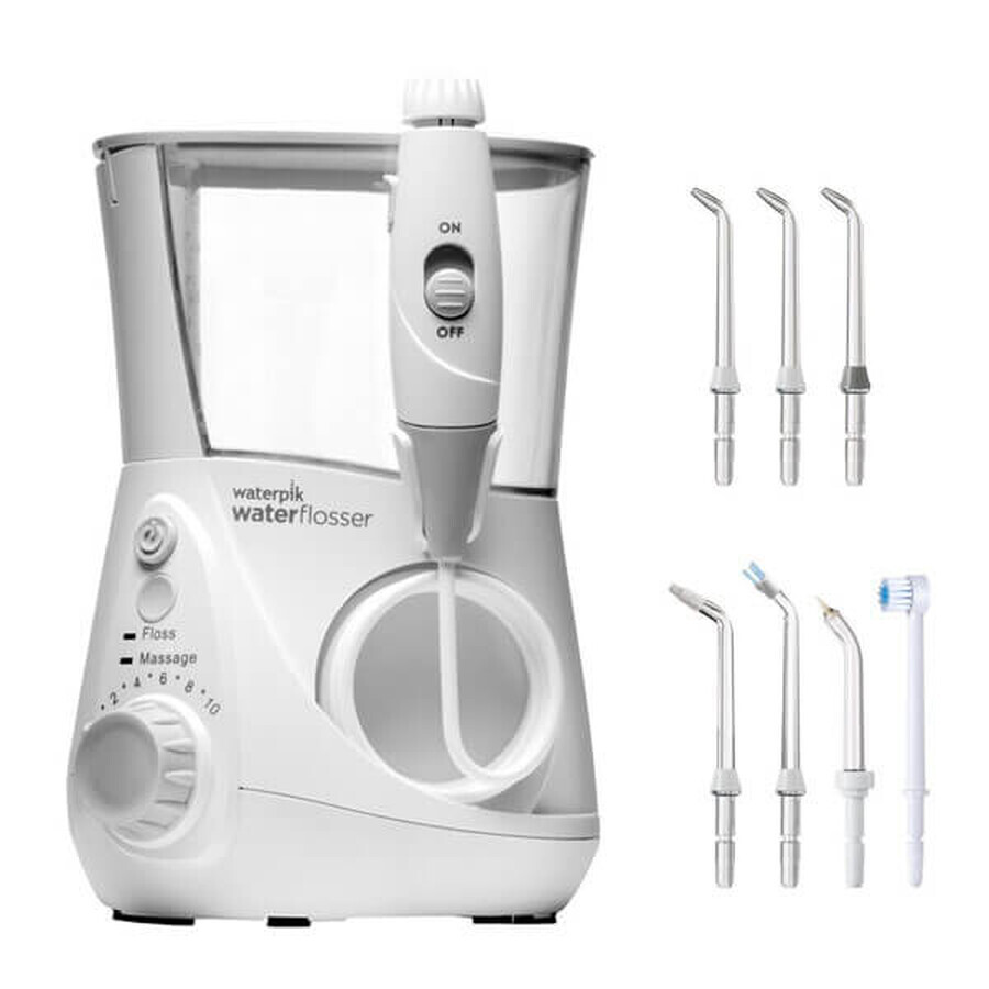 WATERPIK, irrigatore dentale, WP660EU, fisso, 7 manipoli