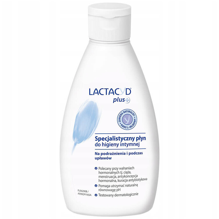 Lactacyd Plus+, líquido especialista en higiene íntima, 200 ml