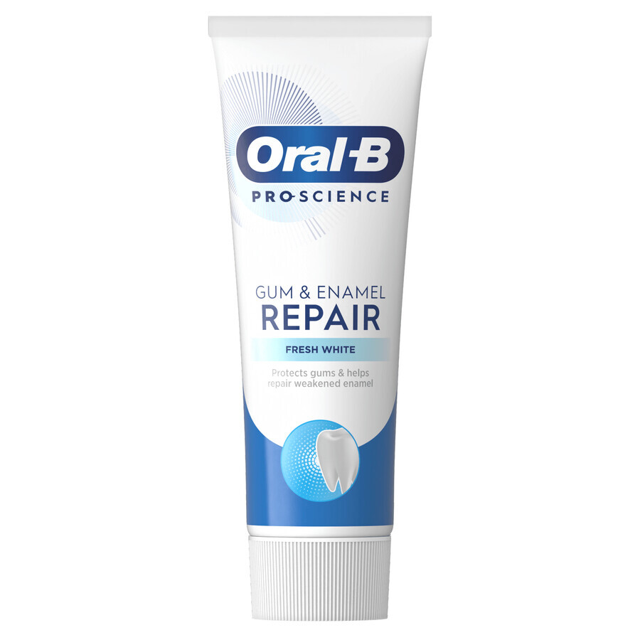 Oral-B Riparazione gengive e smalto, dentifricio, Bianco fresco, 75 ml