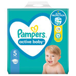 Pampers Active Baby, Windeln, Größe 5, 11-16 kg, 64 Stück