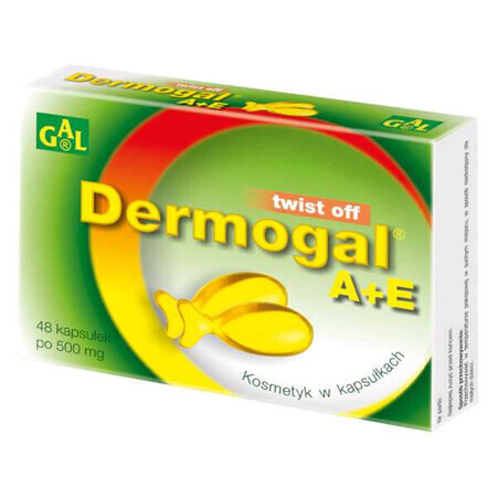 GAL Dermogal A+E, cosmético en cápsulas, 48 ​​cápsulas twist-off