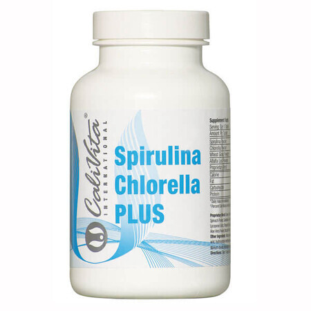 Calivita, Spirulina, Clorella Plus, 100 compresse