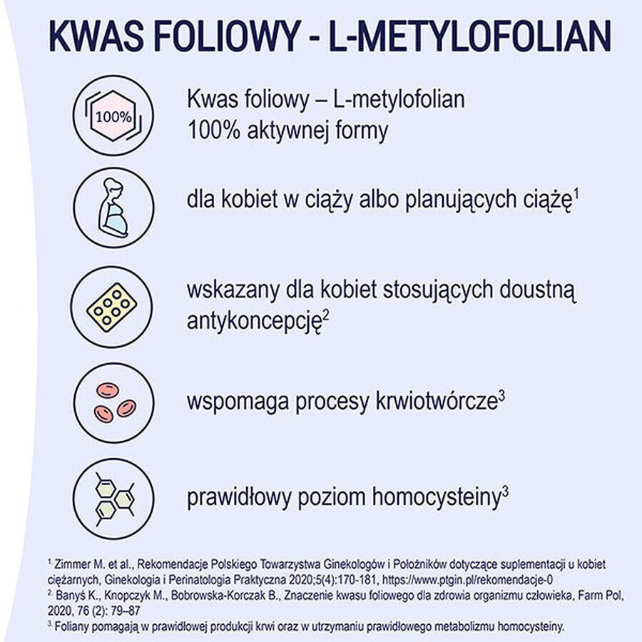 Folian, Folsäure 400 µg, 60 Tabletten, Naturell 