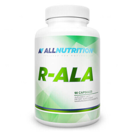 Allnutrition R-ALA, R-Alpha-Liponsäure 200 mg, 90 Kapseln