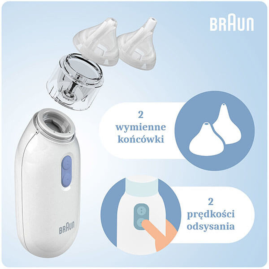 Braun BNA100, aspiratore nasale elettrico