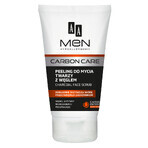 AA Men Carbon Care, scrub per il viso al carbone, 150 ml