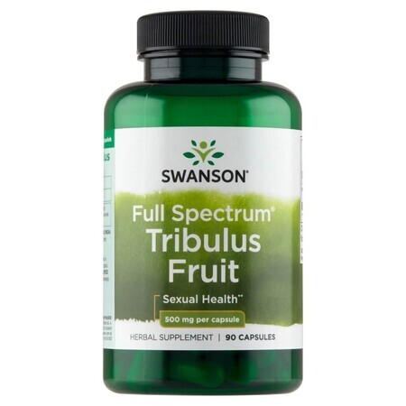 Swanson Frutto Tribulus a spettro completo, Macis, 90 capsule