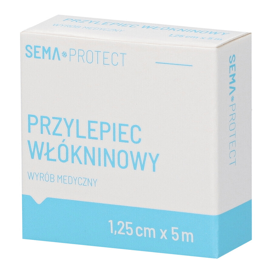 SEMA Protect, adesivo in tessuto non tessuto, 1,25 cm x 5 m, 1 pezzo