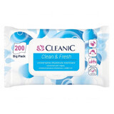 Cleanic Clean&amp;Fresh, salviette umidificate universali, 200 pezzi