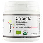 Kenay, Chlorella organică, 600 comprimate