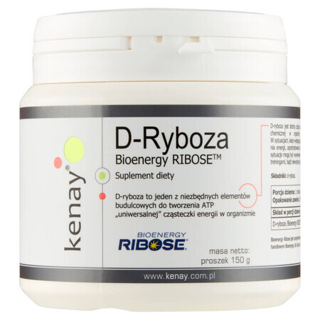 Kenay D-Ribose Bioenergy Ribose, 150 g