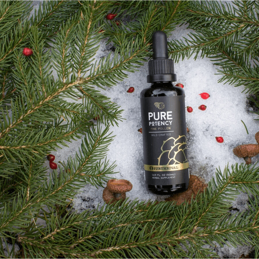 Pine Pollen Pure Potency, polline di pino, 50 ml