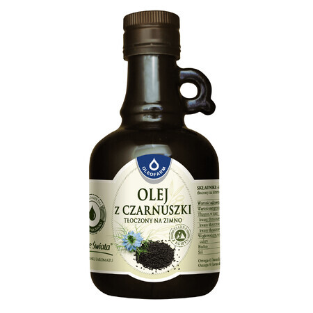 Oleofarm Oils of the World Olio di cumino nero, spremuto a freddo, 250 ml