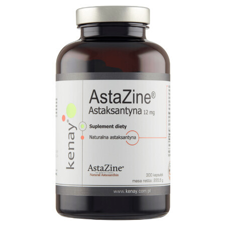 Kenay AstaZine Astaxantina 12 mg, 300 capsule