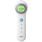 Braun BNT 400, termometro frontale senza contatto 5 in 1 con precisione Age, bianco