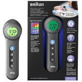 Braun BNT 400 5-in-1 non-contact forehead thermometer with Age Precision, black