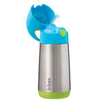 B.Box, biberon termico con cannuccia, biberon per bambini, Ocean Breeze, da 12 mesi, 350 ml