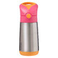 B.Box, biberon termico con cannuccia, biberon per bambini, Strawberry Shake, da 12 mesi, 350 ml