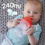 B.Box, bottle with straw, watermelon, from 6 months, 240 ml