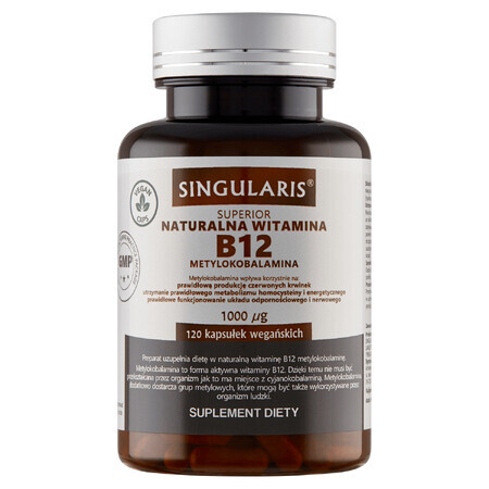 Singularis, Vitamine B12 Méthylcobalamine, 120 gélules