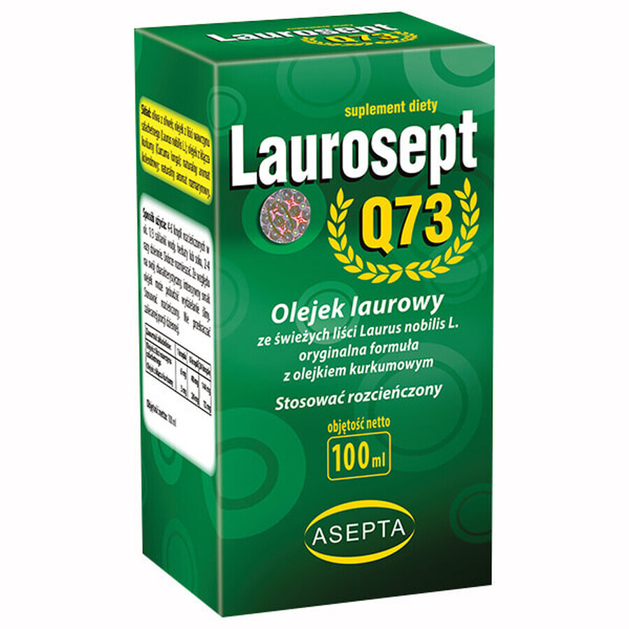 Laurosept Q73, ulei de laur, 100 ml