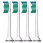 Philips, punte di ricambio per spazzolino Sonicare C1 ProResult, HX6014/07, bianco, 4 pezzi