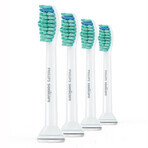 Philips, punte di ricambio per spazzolino Sonicare C1 ProResult, HX6014/07, bianco, 4 pezzi