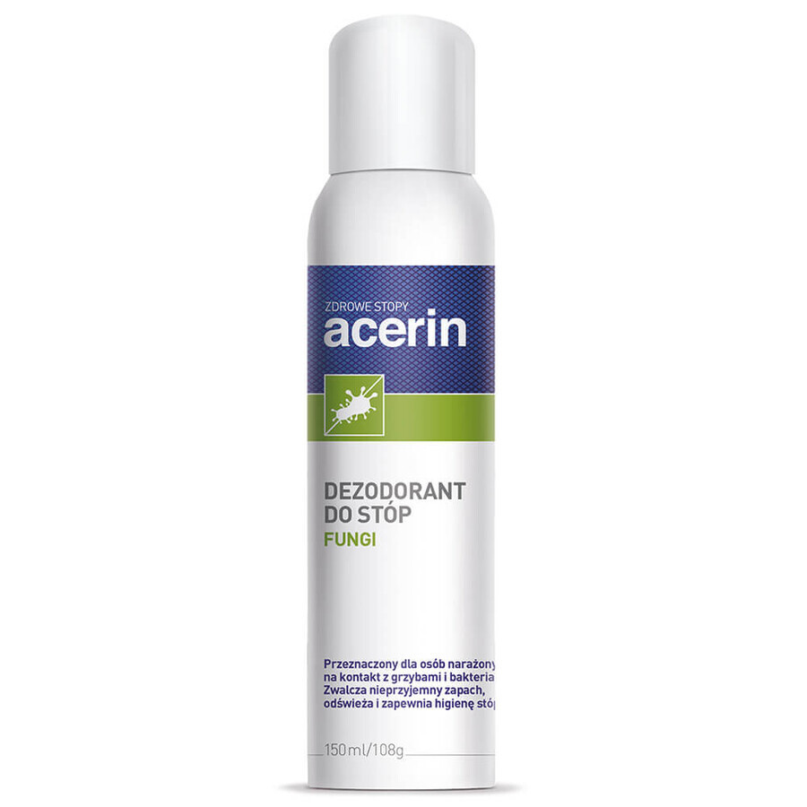 ACERIN Fungi, déodorant pour les pieds, 150 ml